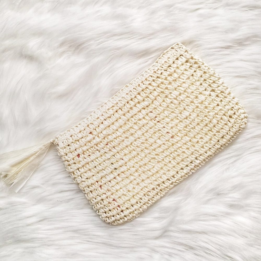 Straw Clutch Bag